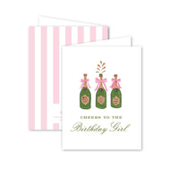 Cheers to the Birthday Girl Greeting Card