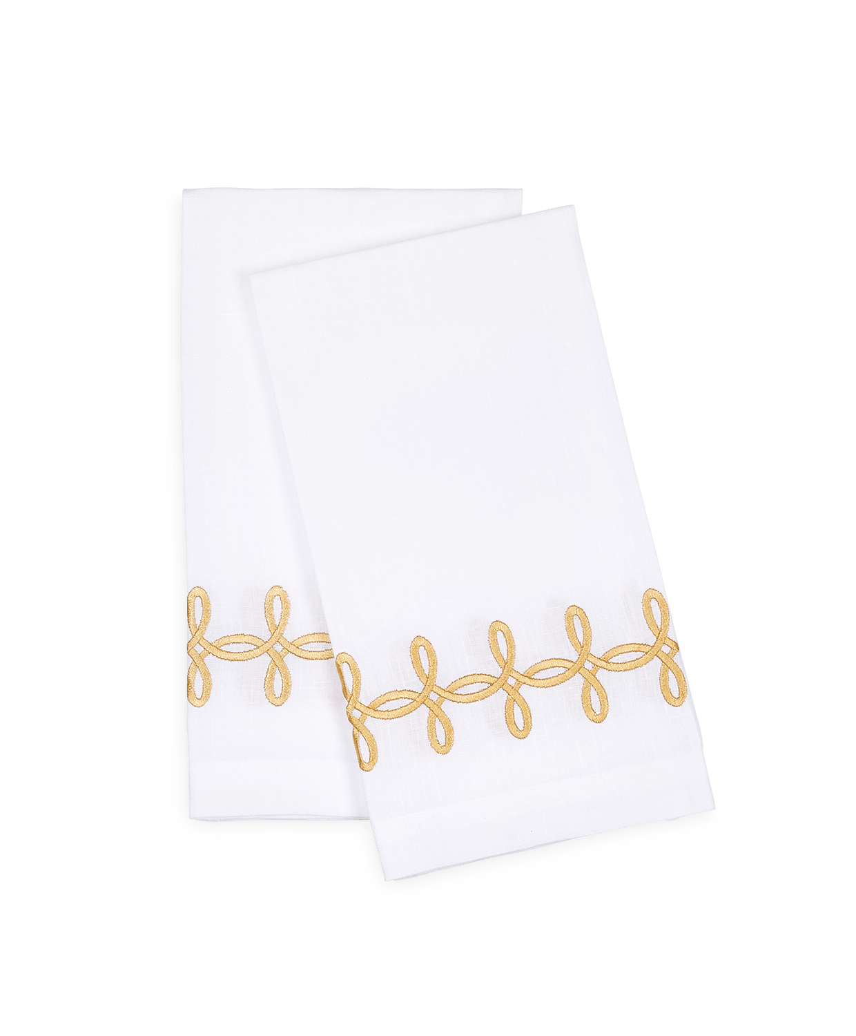 Gordian Knot Linen Guest Towel