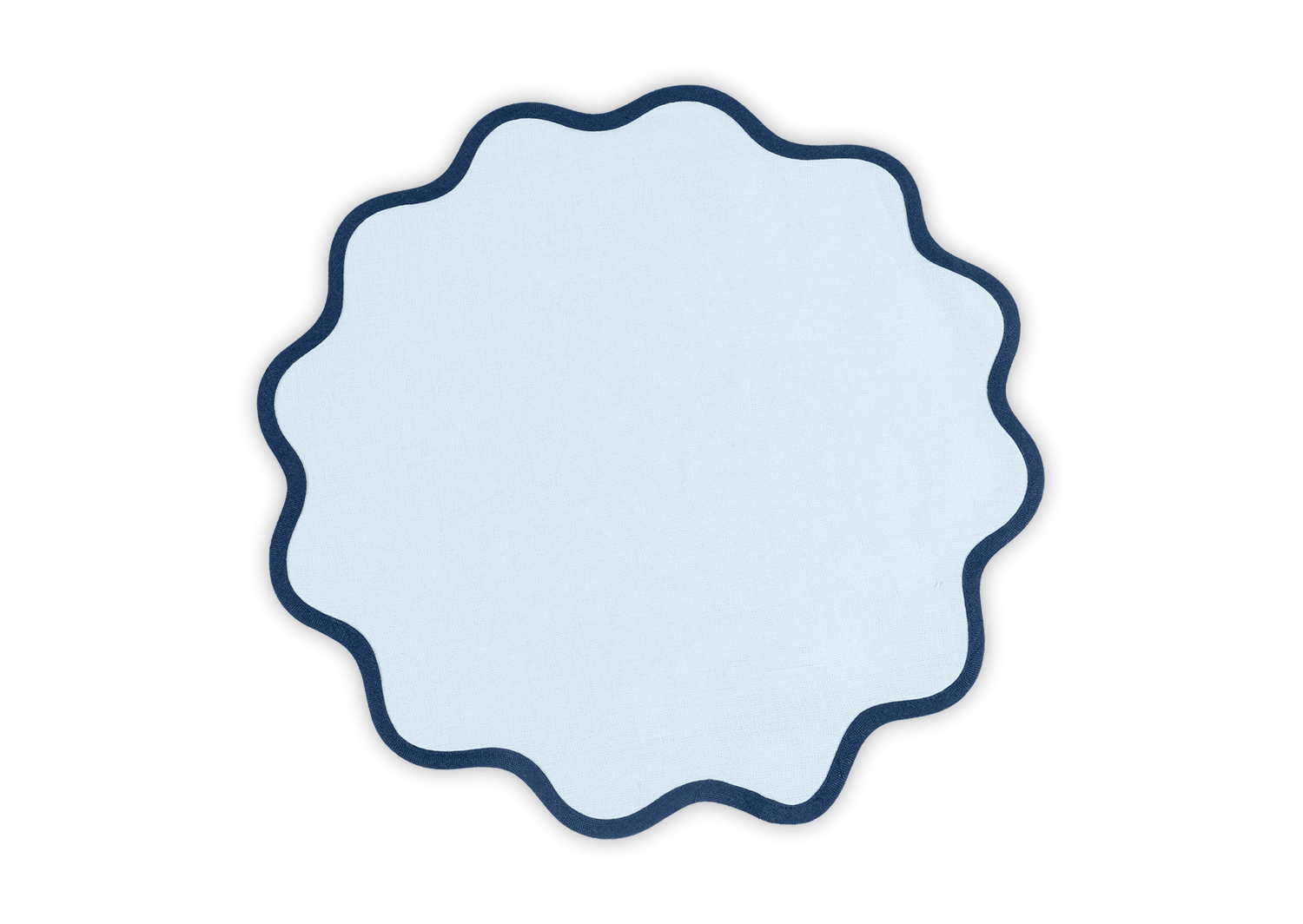 Scallop Circle Placemat Set of 4 The Boutique Charleston