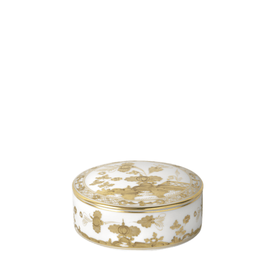 Oriente Italiano Round Covered Box