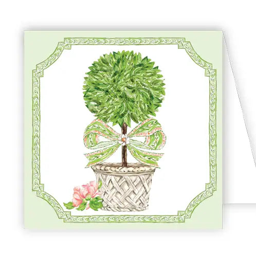 Garden Party Topiary Enclosure Card