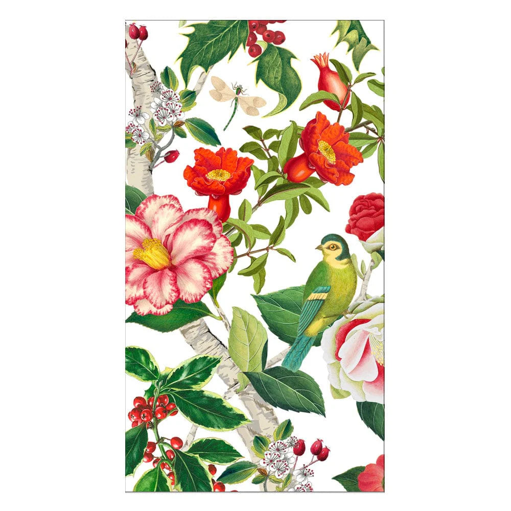 Christmas Chinoiserie Paper Guest Towel Napkins