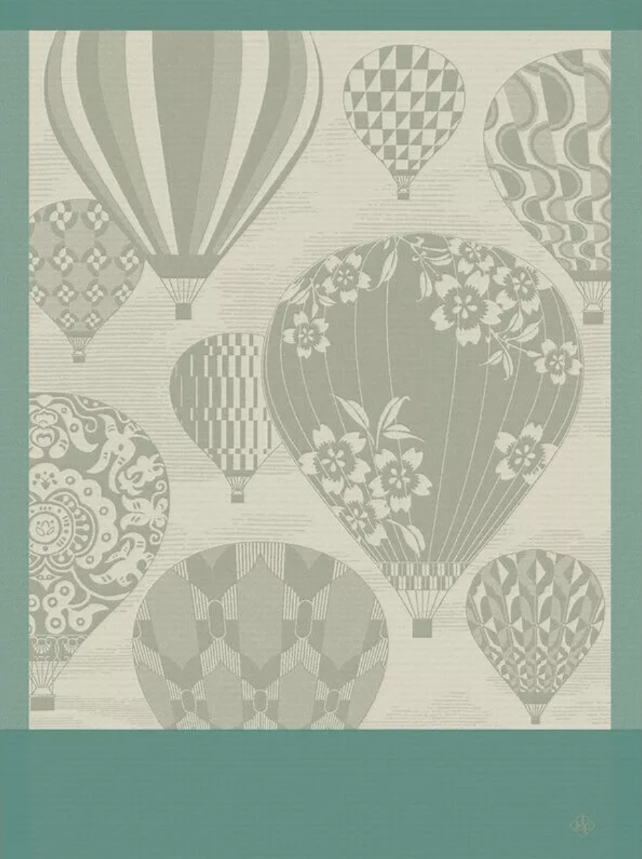 Hot Air Balloon Tea Towel '25