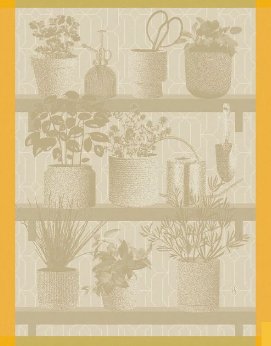 Fresh Herbs Tea Towel '25