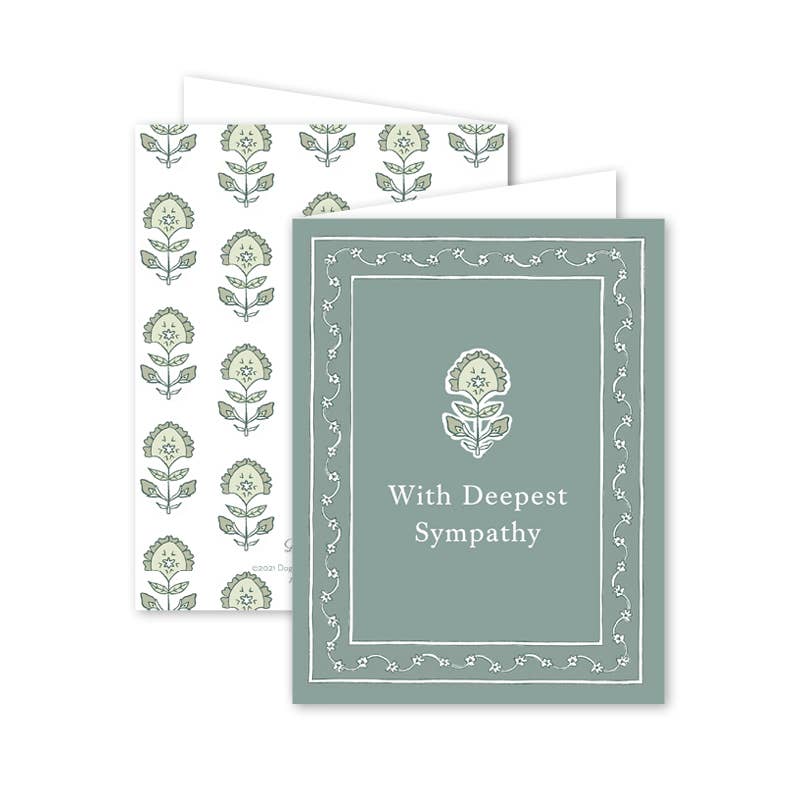 With Deepest Sympathy Greeting Card