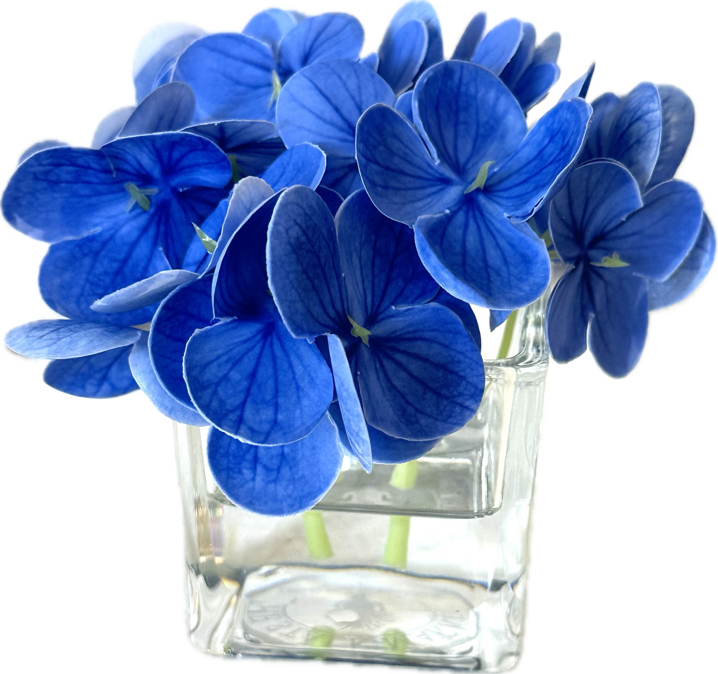 Hydrangea Silk Flower Bud Vase 2''