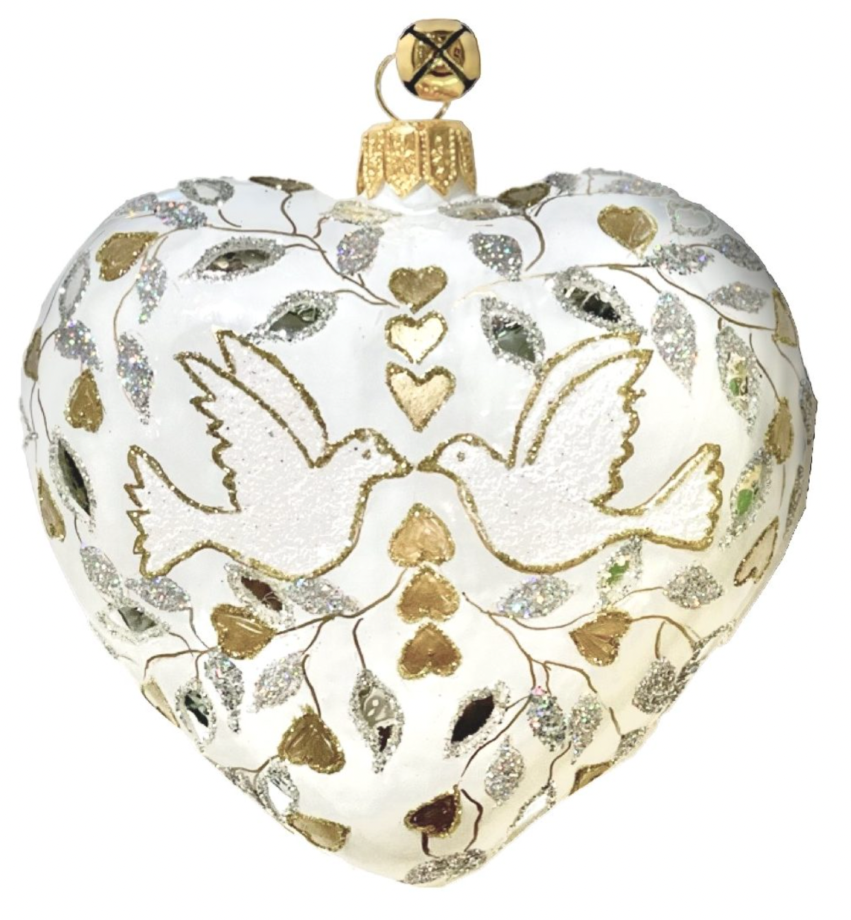 Golden Heart Ornament