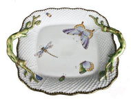 Handled Tray with Butterfly