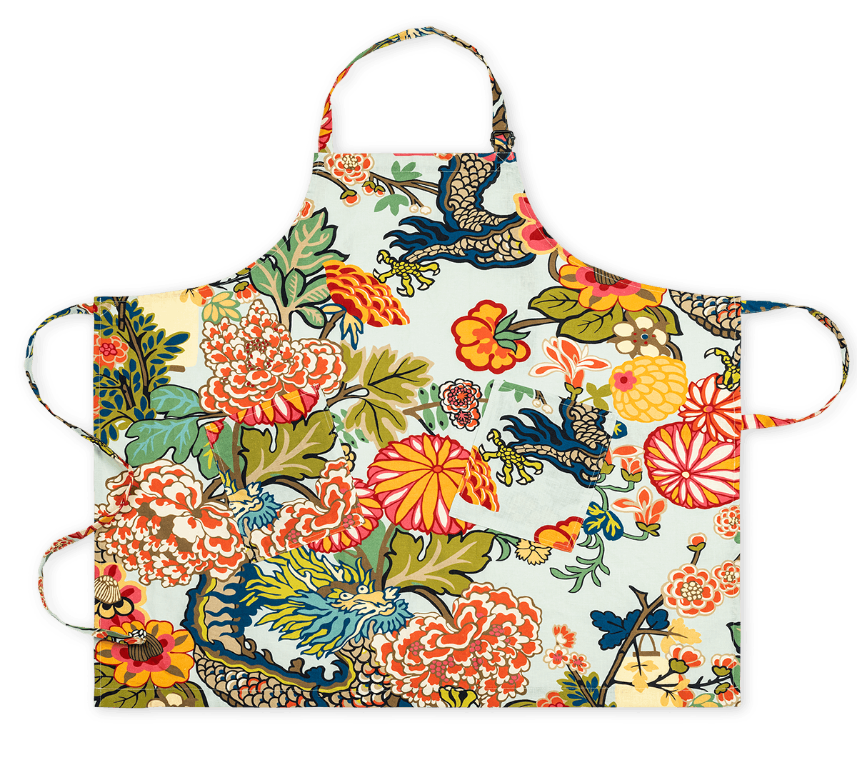 Matouk Chiang Mai Dragon Linen Apron