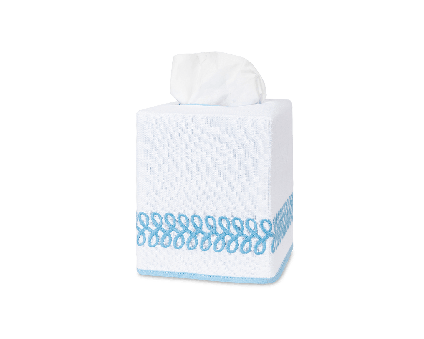 Astor Braid Tissue Box Cover