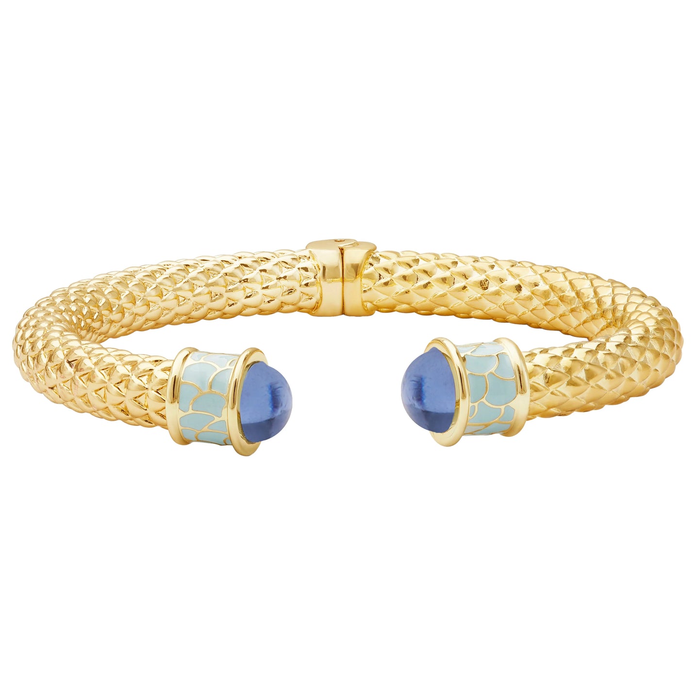 Minoan Gold Hinged Torque Bangle