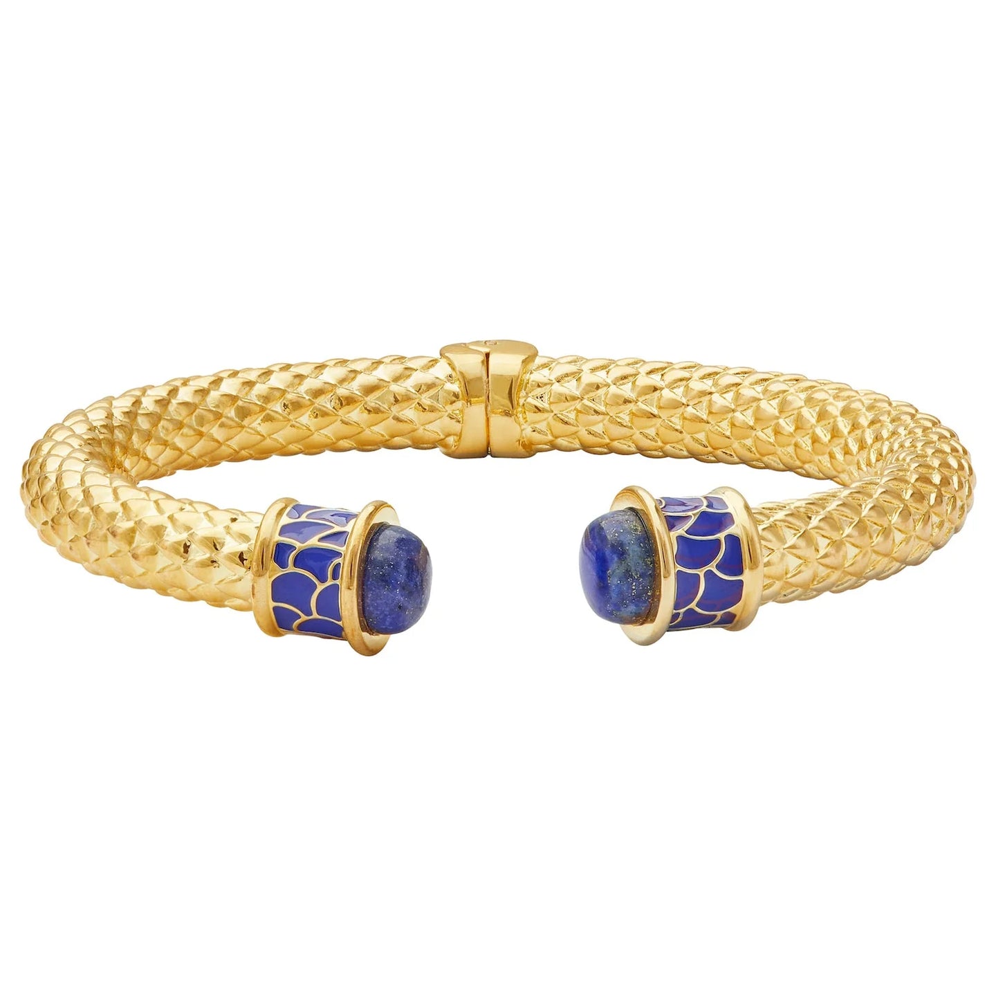 Minoan Gold Hinged Torque Bangle