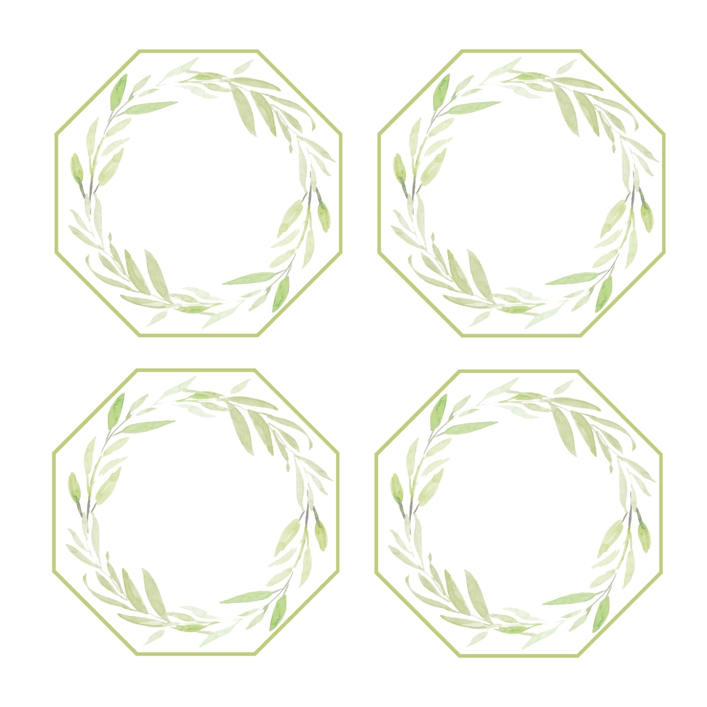 Leaves Coaster - Set of 4