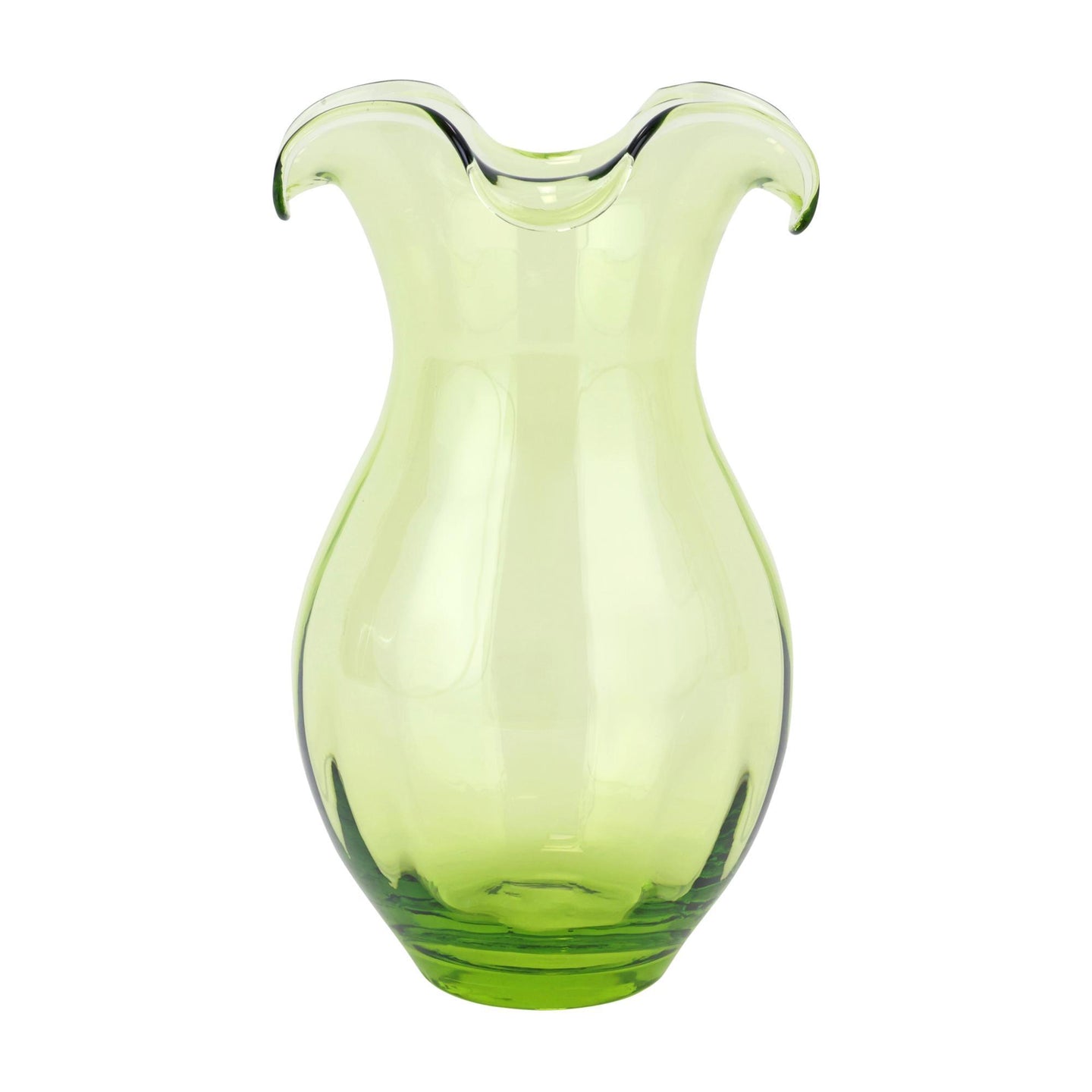 Hibiscus Vertical Fluted Medium Vase
