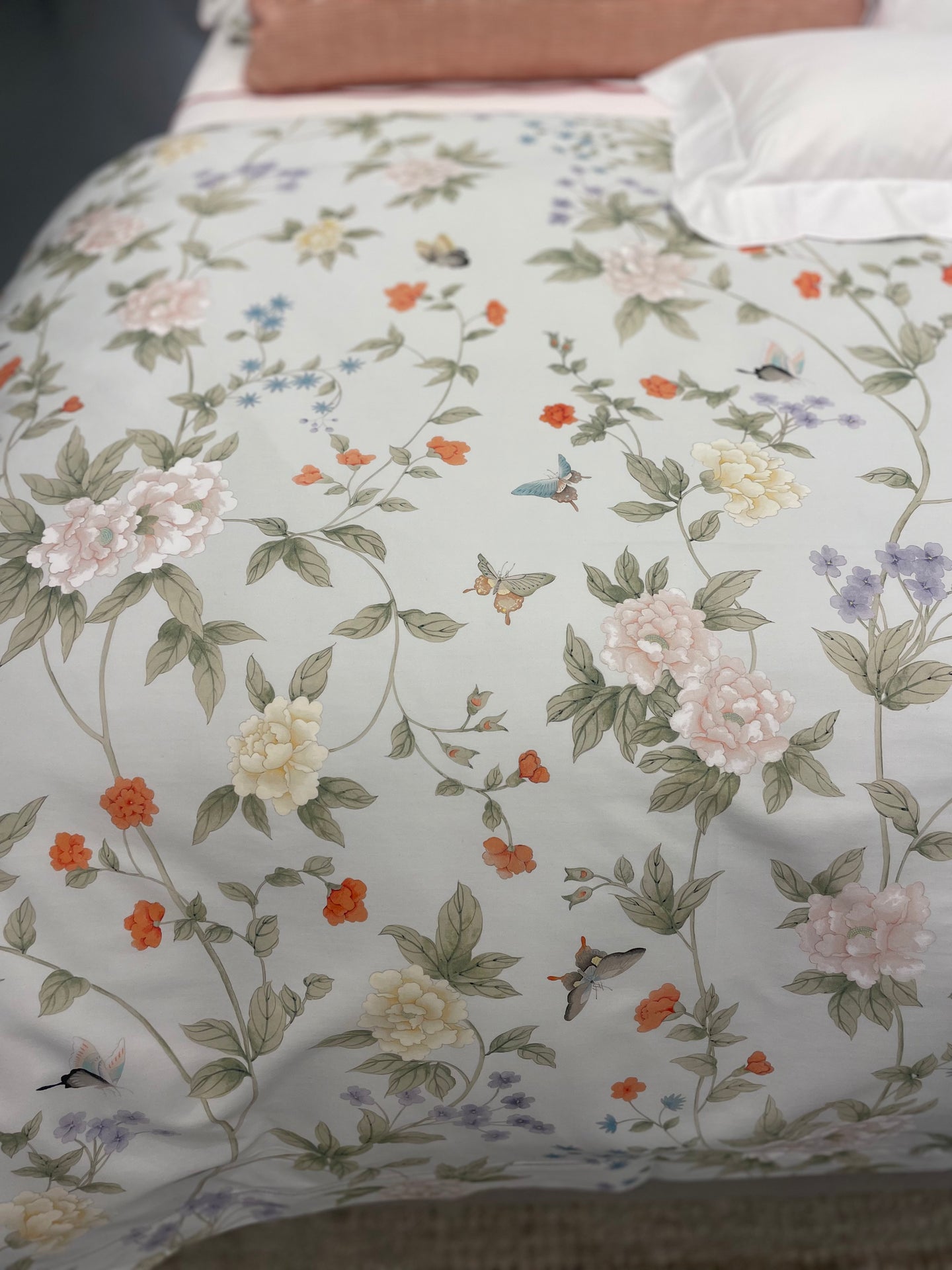 Luoyang Garden Duvet Cover by Scalamandre