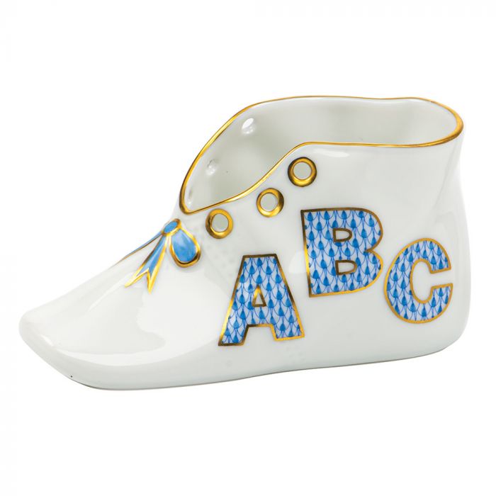 Personalized Herend Baby Shoe