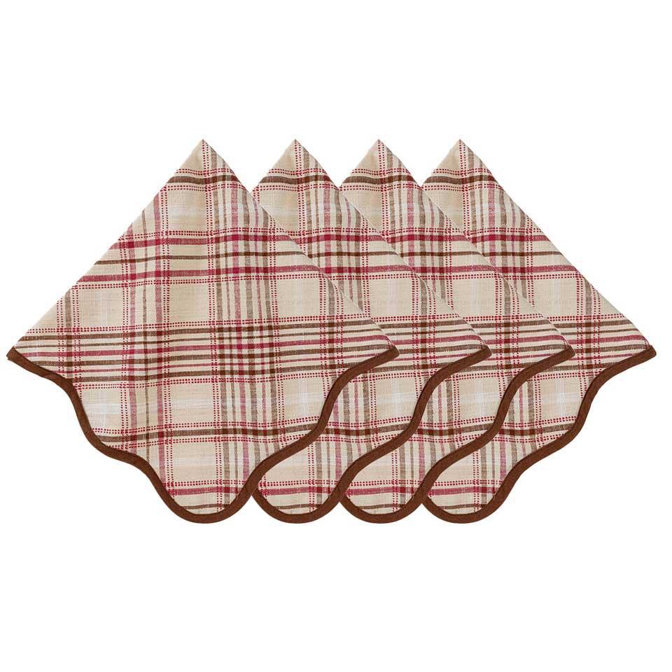 Stewart Tartan Harvest Table Linens