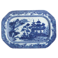 Blue Canton Cookie Plate