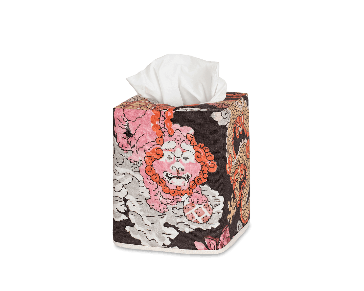 Magic Mountain Linen Tissue Box Cover