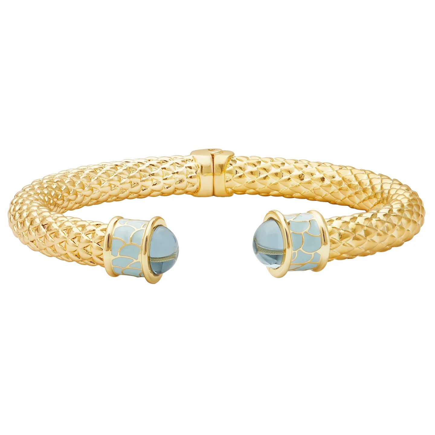 Minoan Gold Hinged Torque Bangle