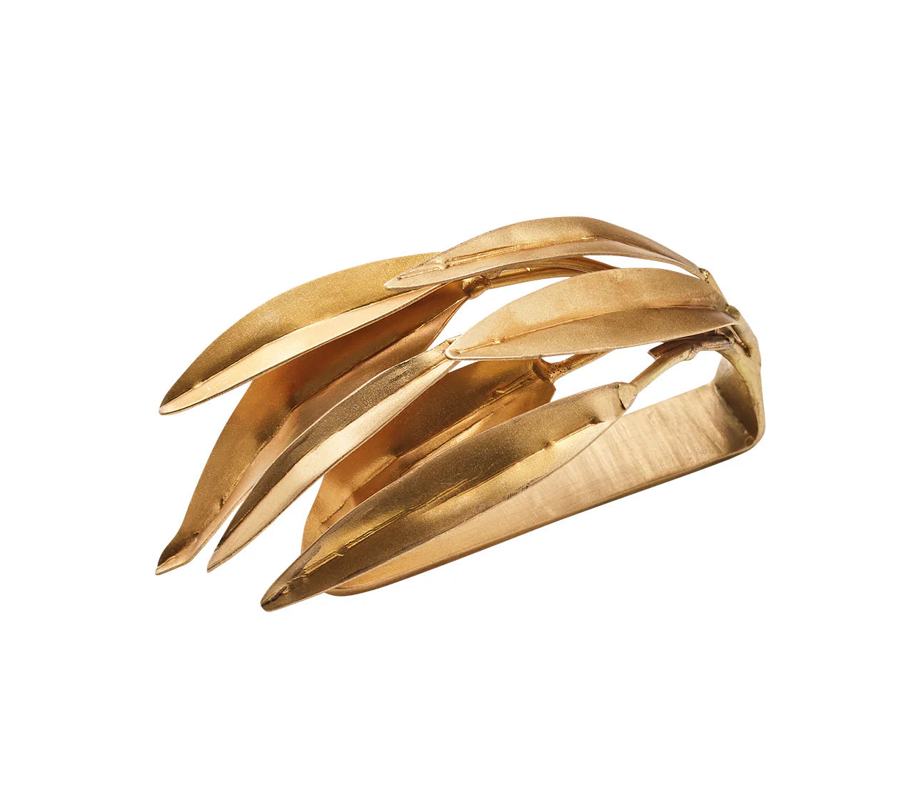 Verve Napkin Ring in Gold - Set of 4
