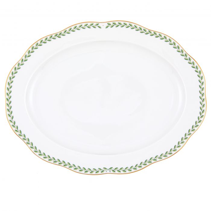 Green Laurel Serveware