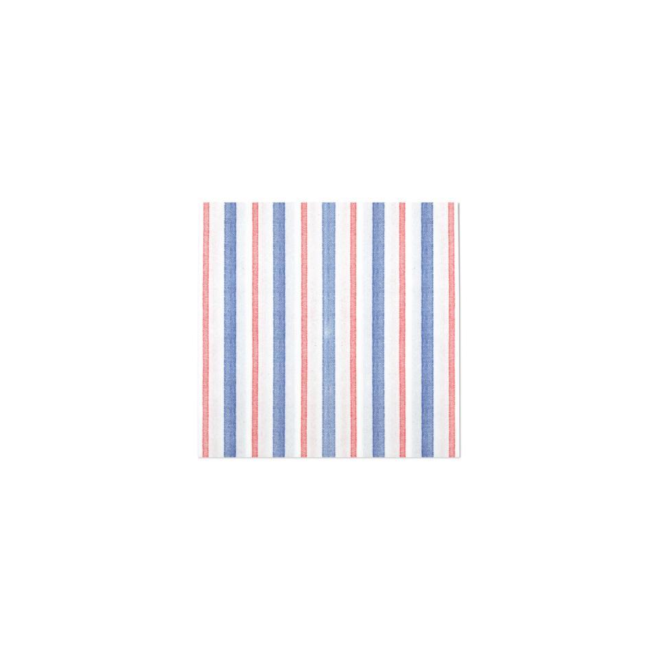 Papersoft Cocktail Napkins - Americana Stripe