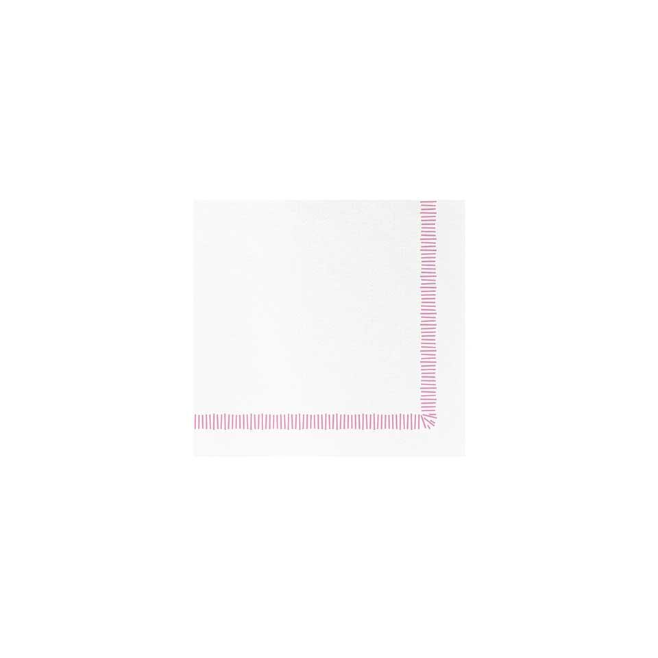 Papersoft Fringe Cocktail Napkins - Pink