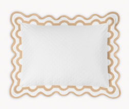 XO Monogrammed Mirasol Matelasse Sham