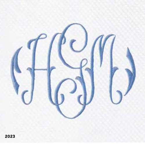 Matouk Swiss Monogram Class B – The Boutique Charleston