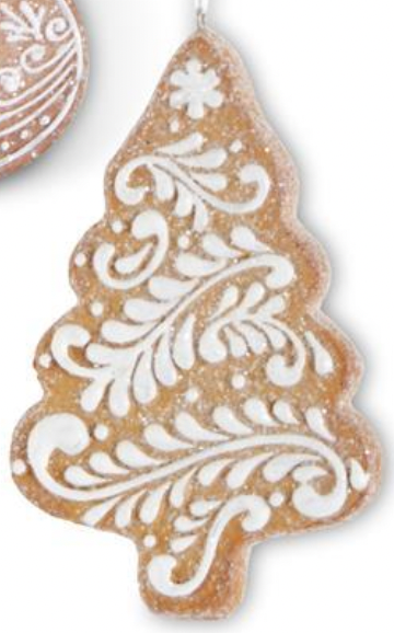 Glittered Gingerbread Ornament