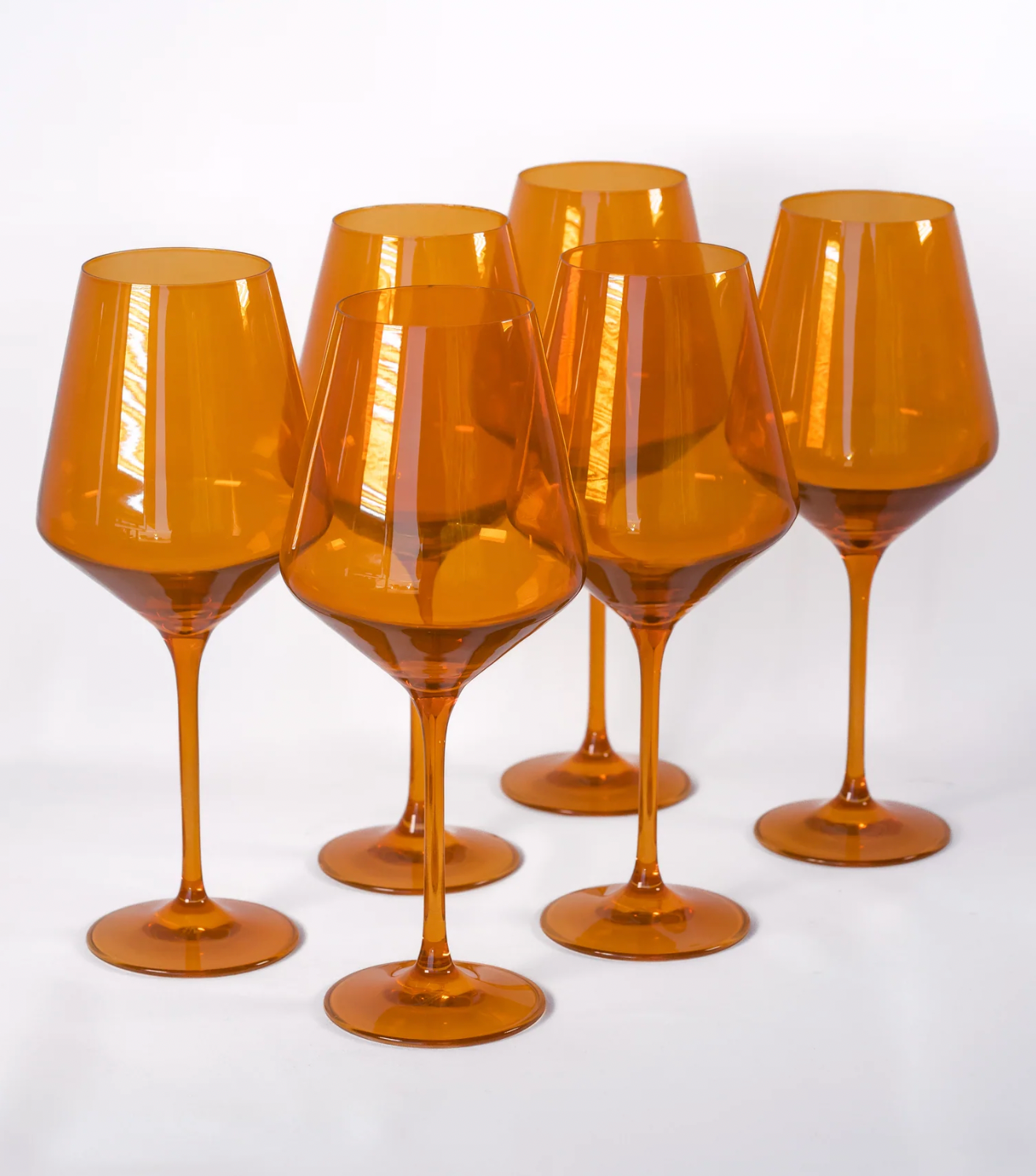 Estelle Colored Wine Stemware