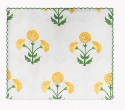 Gisele Marigold Table Linens