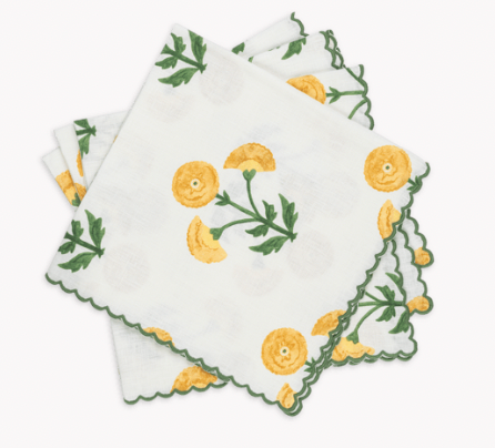 Gisele Marigold Table Linens