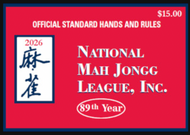 2026 National Mahjong League Card
