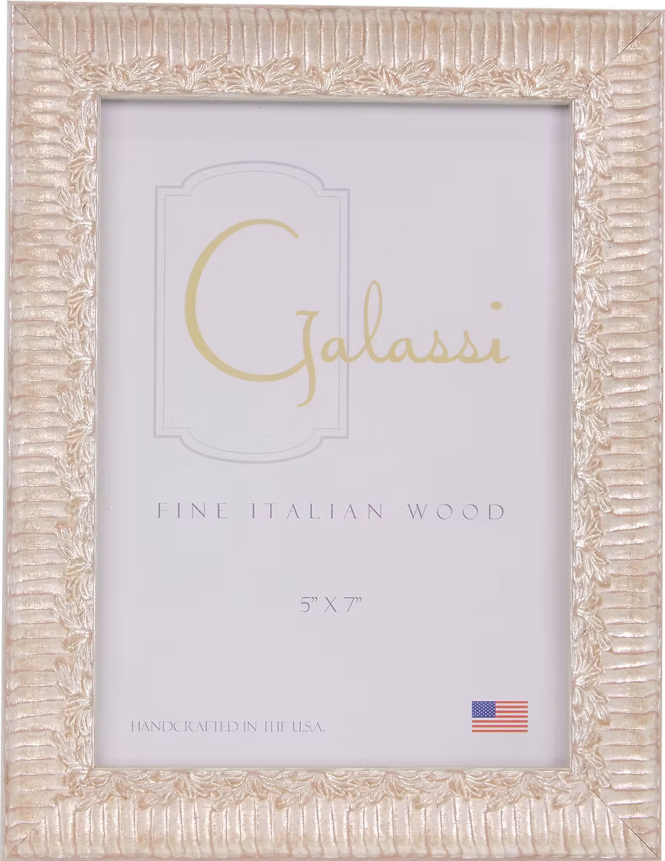 Silver Laurel Picture Frame