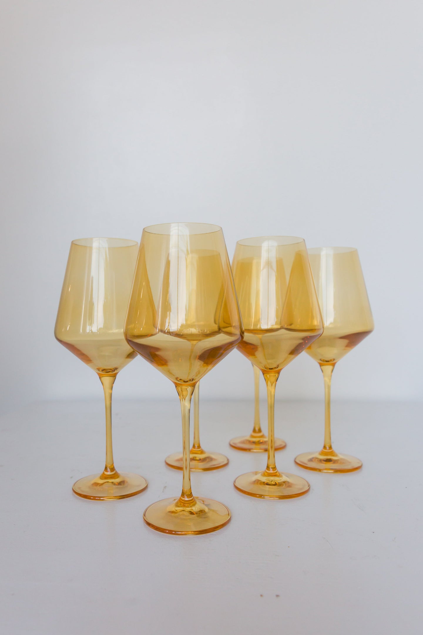 Estelle Colored Wine Stemware