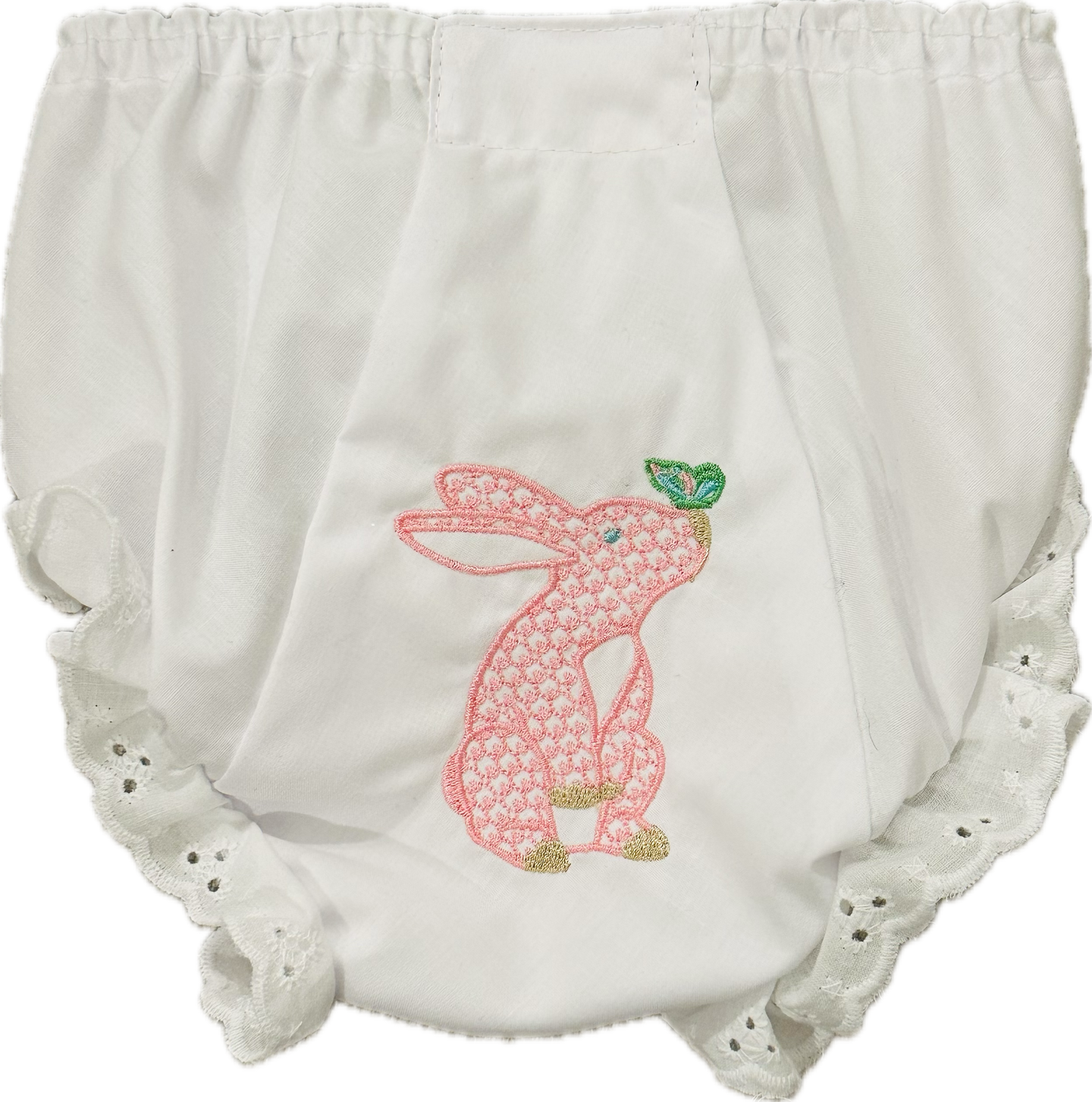 Monogrammed Bunny Bloomers