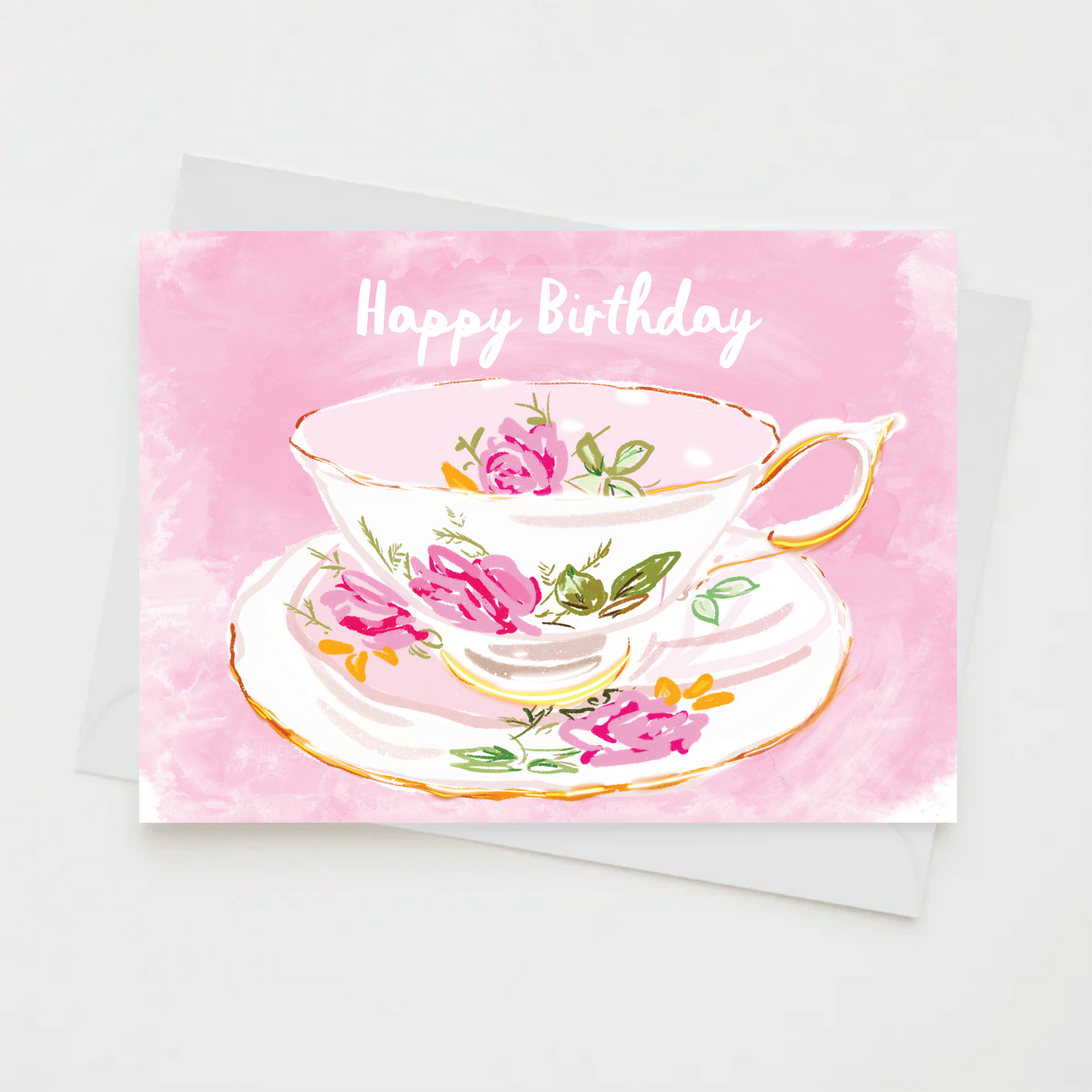 Your Cup of Tea Birthday Greeting Card - Set of 6