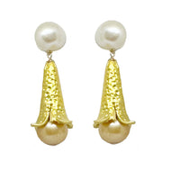 Tulipa Pearl Drop Earrings