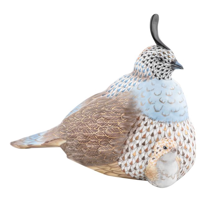Reserve Collection Mother And Baby Quail