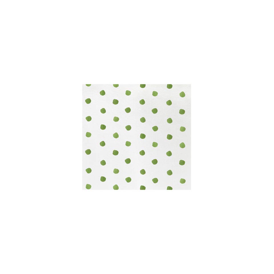Papersoft Cocktail Napkins - Green Dot