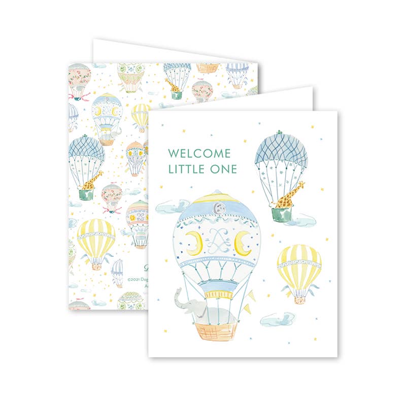 Balloon Festival Greeting Card