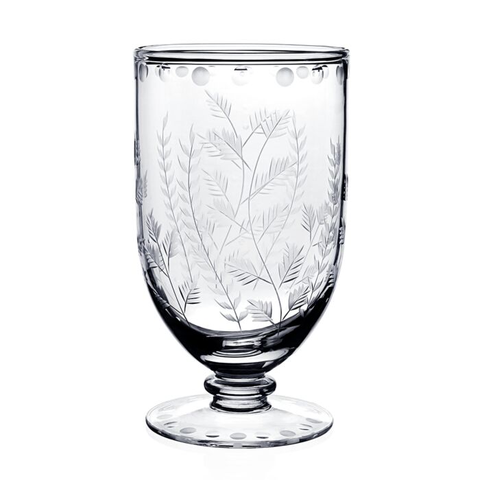 Fern Footed Vase 7''