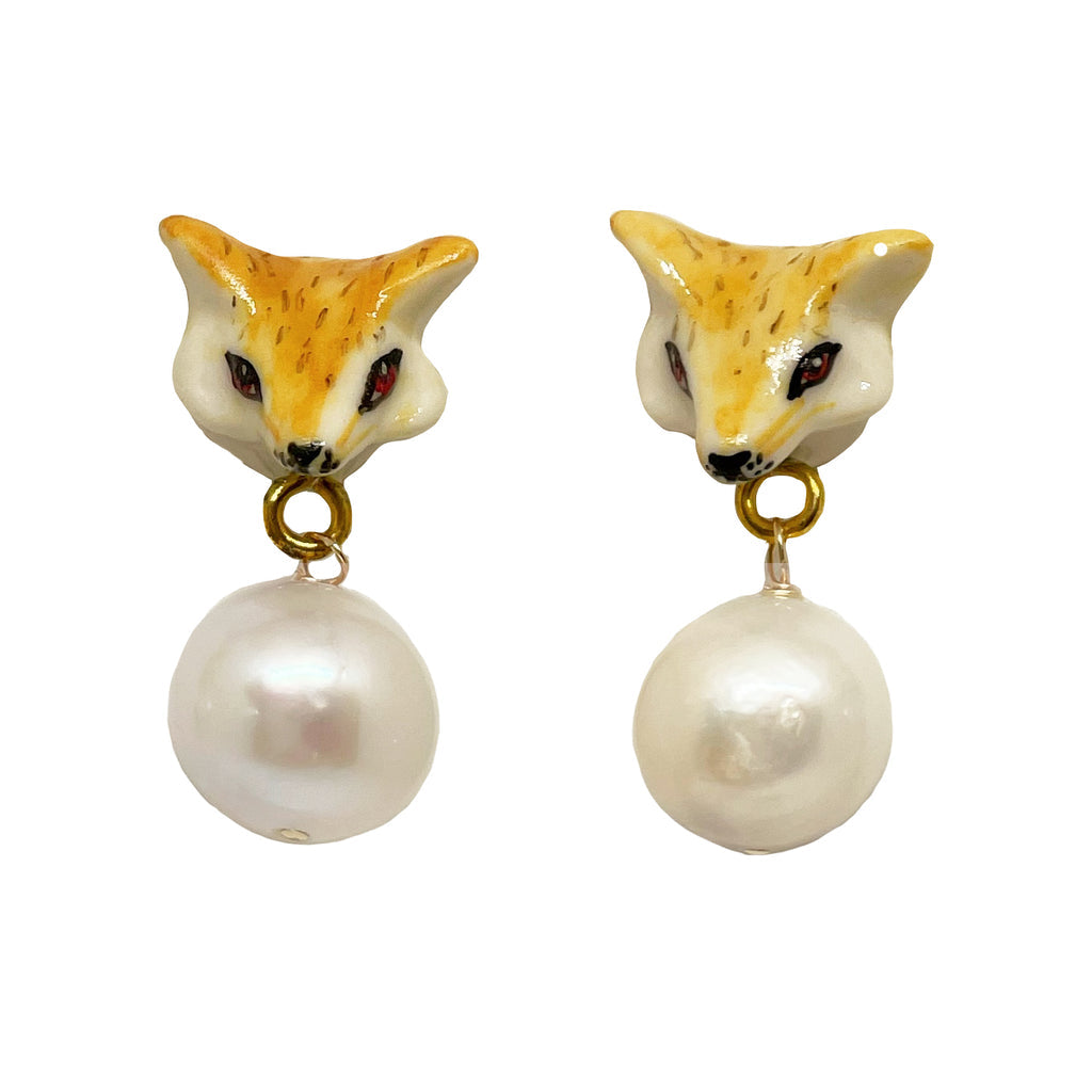 Foxy Drop Earrings