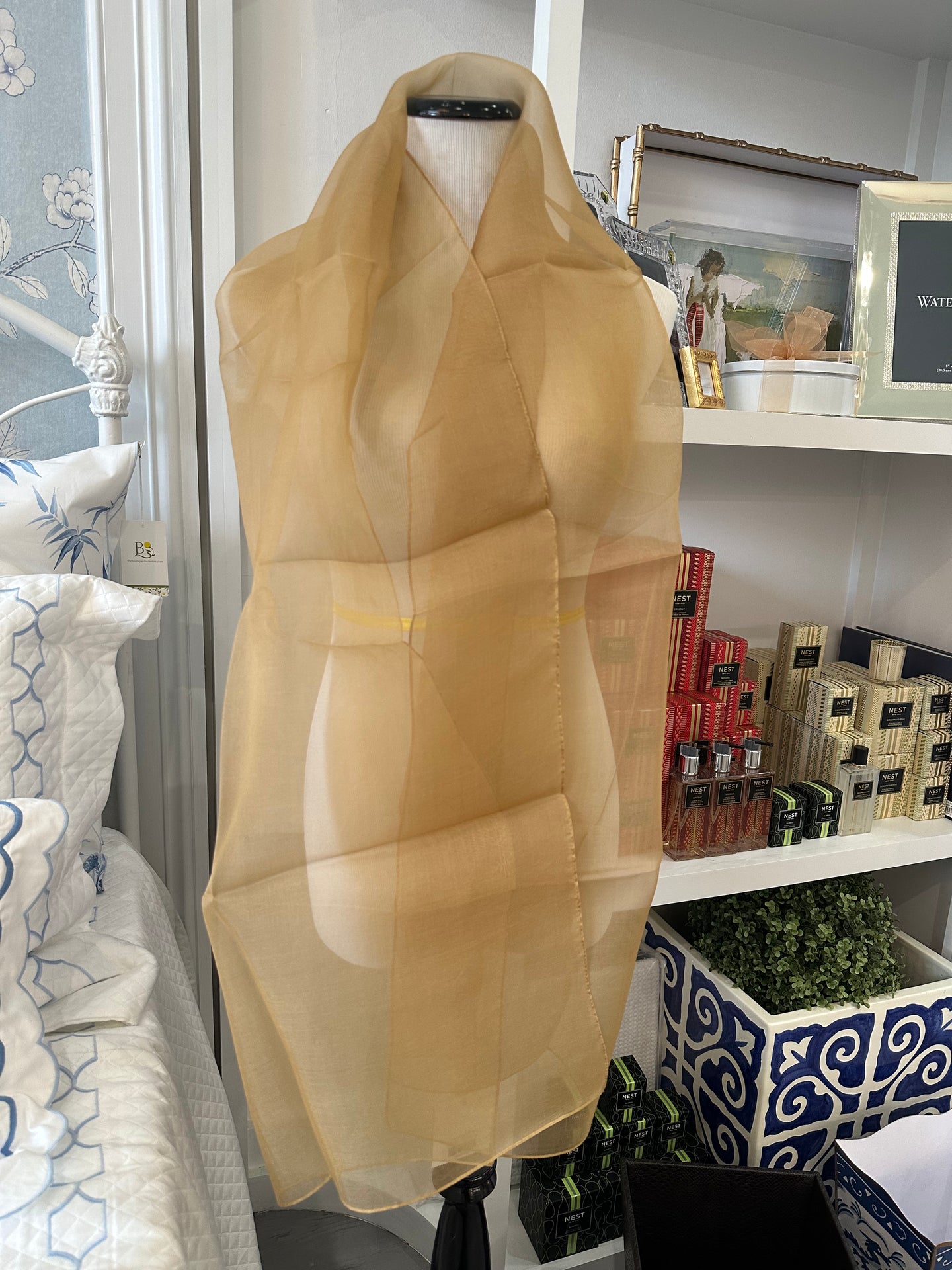 100% Silk Sheer Wrap