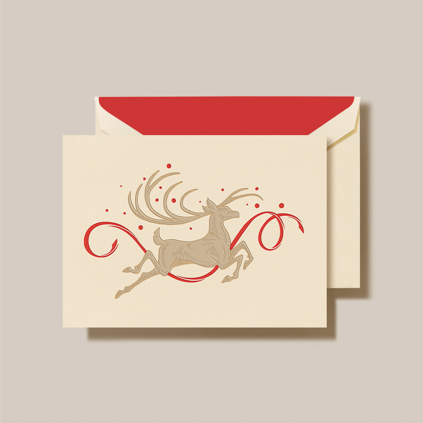 Regal Stag Boxed Holiday Greeting Cards