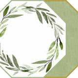 Octagonal Leaves Reversible Placemat - Set/2