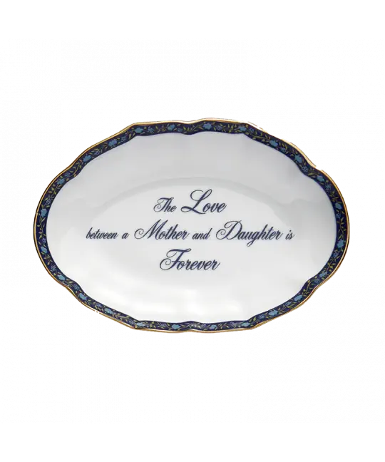 The Love Between a Mother and Daughter is Forever Ring Tray