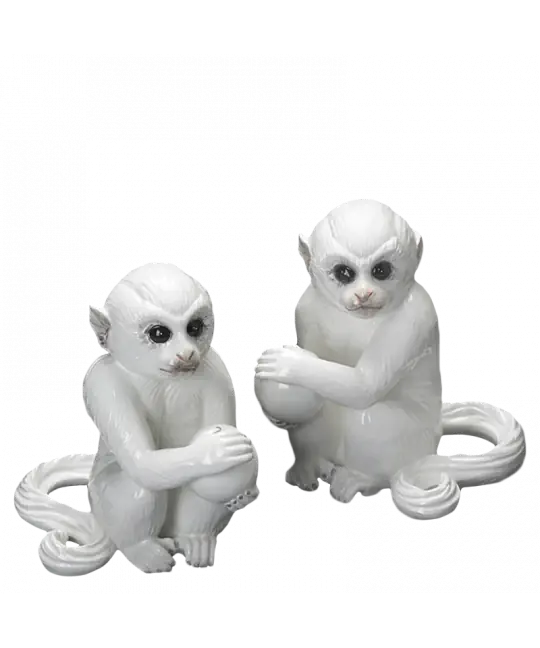 Pair of Monkey Bookends